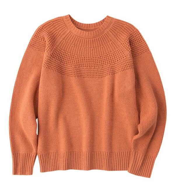 Viola e Viola（ヴィオラ エ ヴィオラ）の「【３つの機能付】求心編みニット（ニット・セーター）」｜詳細画像