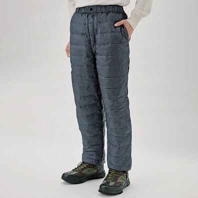 「あったか軽量！ふわっとダウンパンツ（メンズフルレングスパンツ）」