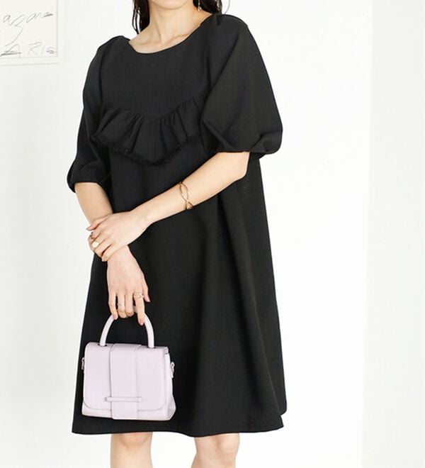 GeeRA（ジーラ）の「前後２ＷＡＹデザインミニワンピース（その他ワンピース）」｜詳細画像