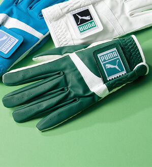 「＜ＰＵＭＡ＞ゴルフグローブ（メンズゴルフグッズ）」｜ダークグリーン