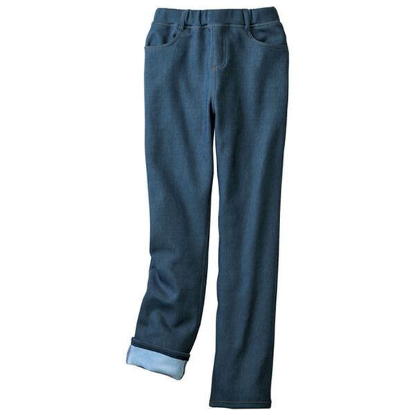 ルフラン（ルフラン）の「【２本組】素肌にはきたい裏が綿毛布のパンツ（フルレングスパンツ）」｜詳細画像