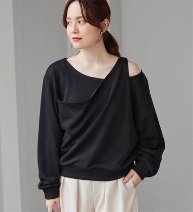 RANAN（ラナン）の「レイヤードデザインスウェット（トレーナー・スウェット）」