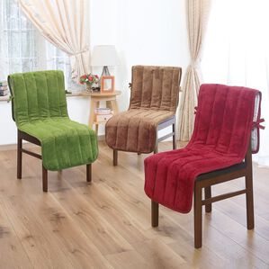 「アルミシート入りあったかチェアカバー（チェアカバー・チェアパッド）」｜詳細画像