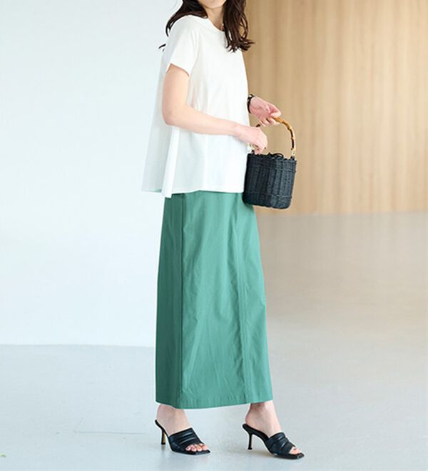 RANAN（ラナン）の「〈グラフェン〉ハイスペックストレッチナロ－スカート（ロングスカート）」｜詳細画像