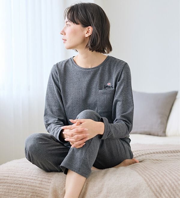 LAVIENNE（ラヴィエンヌ）の「＜ネコロビ＞リカバリーウェア（パジャマ・ルームウェア）」｜詳細画像