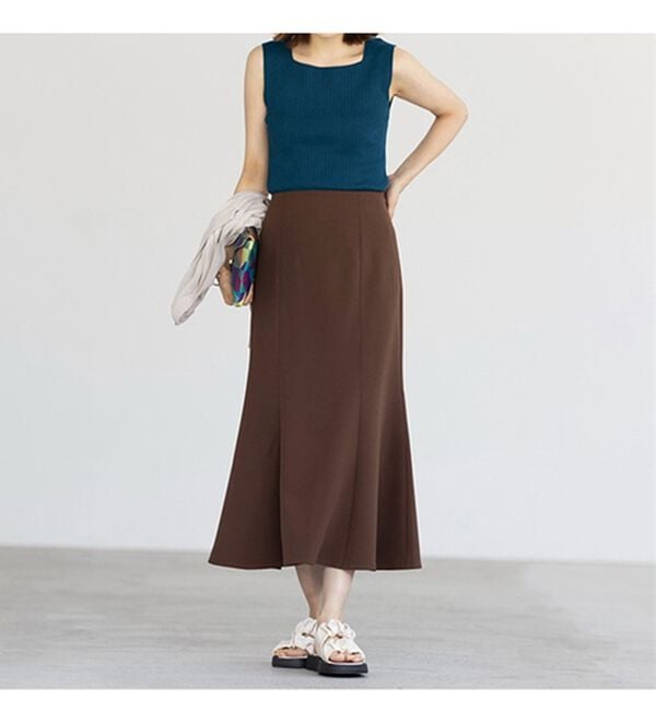 GeeRA（ジーラ）の「ストレッチマーメイドスカート（ロングスカート）」｜詳細画像