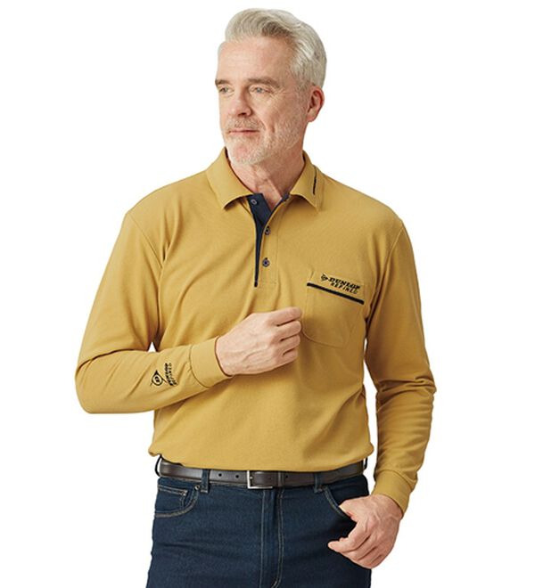 ダンロップ　　ポロシャツ ダンロップ・リファインド＞三拍子そろった定番ポロシャツ