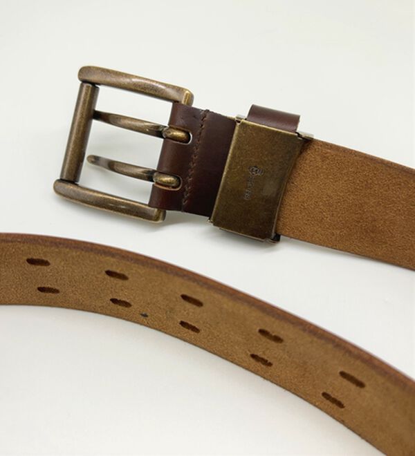 「＜アヴィレックス＞ダブルピンコンビベルト（メンズベルト）」｜詳細画像