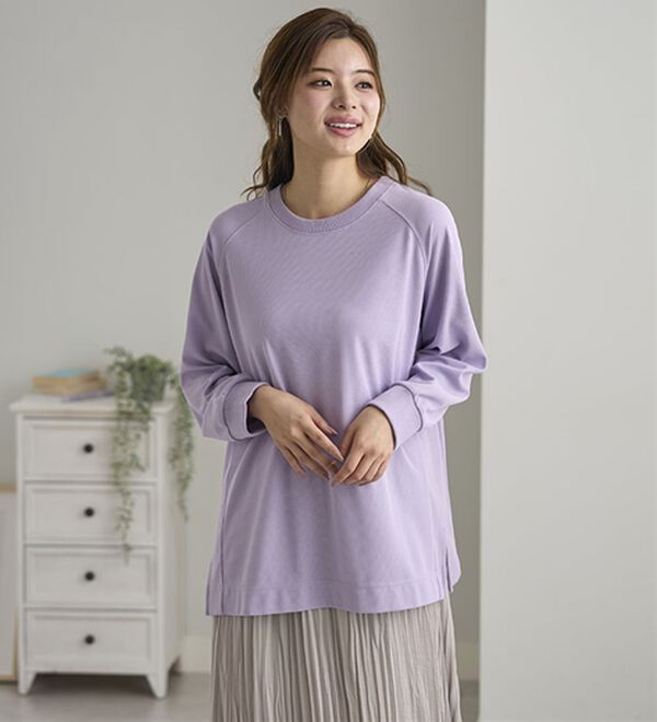 BELLUNA（ベルーナ）の「サイド切替ゆったりチュニック（チュニック）」｜詳細画像