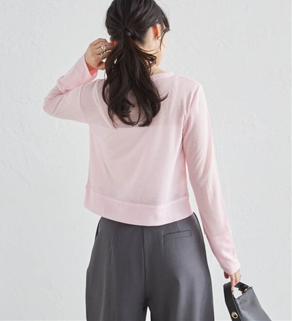 RANAN（ラナン）の「シアーリブカーディガン（その他カーディガン）」｜詳細画像