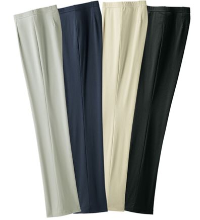 ルフラン（ルフラン）の「日本製すっきりチュニックパンツ（フルレングスパンツ）」