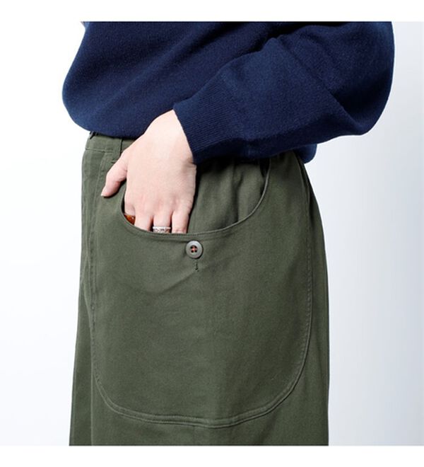 BELLUNA（ベルーナ）の「＜ｓｏｒａｆｕｋｕ＞裏トリコット起毛素材スカート（ロングスカート）」｜詳細画像