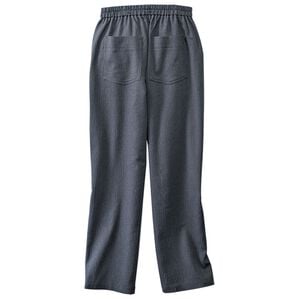 BELLUNA（ベルーナ）の「サッカー素材ゆったりシェフパンツ（ワイドパンツ・ガウチョ）」｜ヘリンボーン