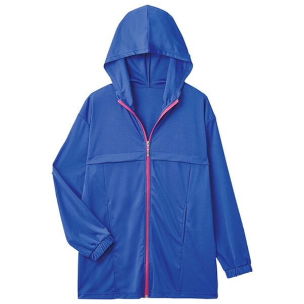 「はっ水ＵＶポケッタブルパーカー（パーカー）」｜ネイビー