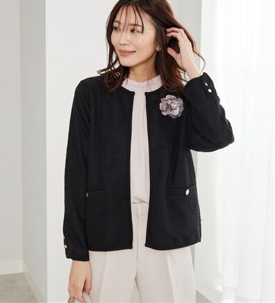 BELLUNA（ベルーナ）の「＜Ｃ／Ｓ＞ツイード調ジャケット（その他ジャケット）」