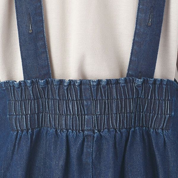 ゆったりデニムジャンパースカート - ベルーナ【公式】