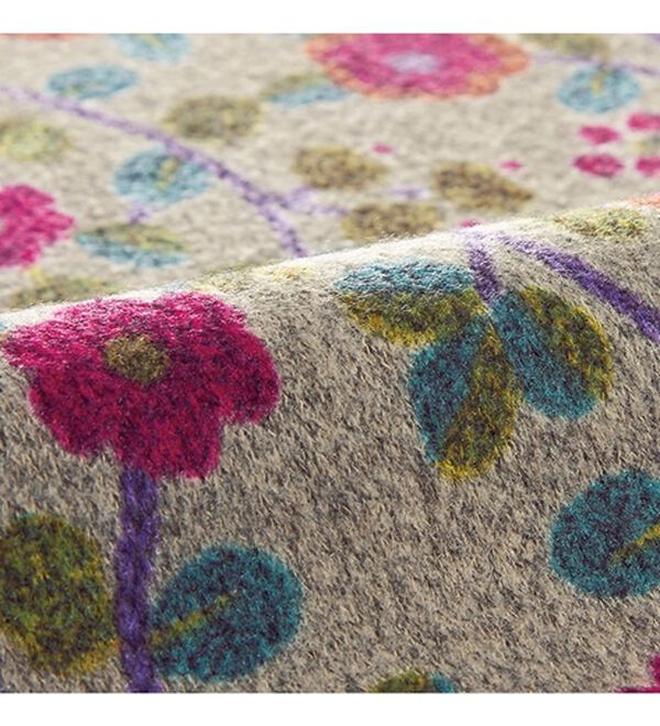 BELLUNA（ベルーナ）の「花柄プリント起毛カットソーチュニック（チュニック）」｜詳細画像