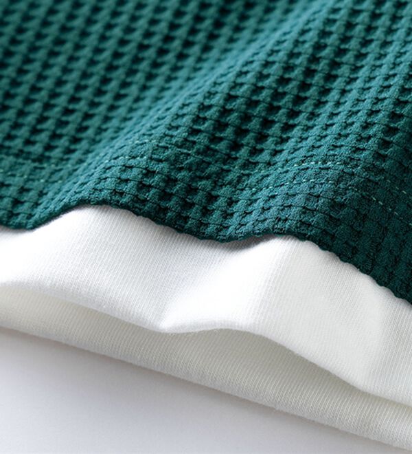 「＜アーノルド　パーマー＞ワッフルレイヤードＴシャツ（メンズＴシャツ）」｜詳細画像