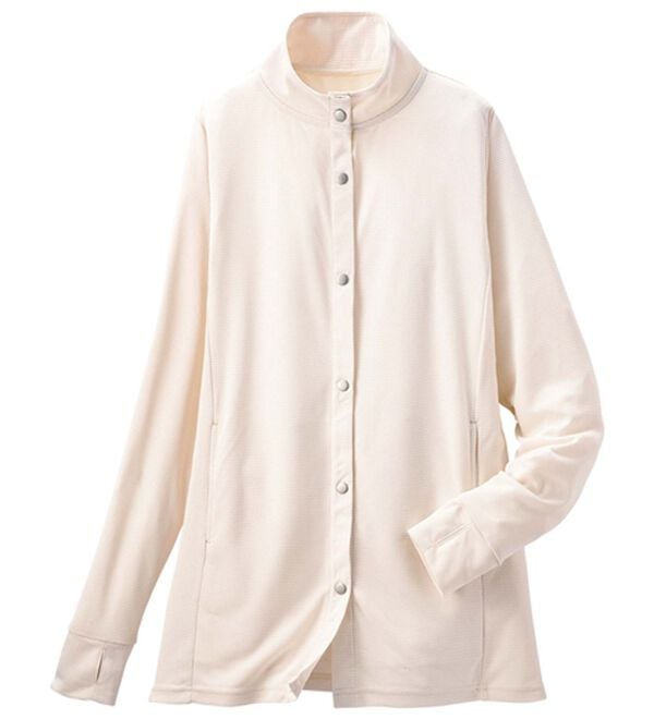 LAVIENNE（ラヴィエンヌ）の「サラッとひんやりＵＶカバーブルゾン（パーカー）」｜詳細画像