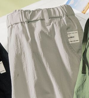 ルフラン（ルフラン）の「はきやすい♪やわらかコットンパンツ（その他パンツ）」｜ライトグレー