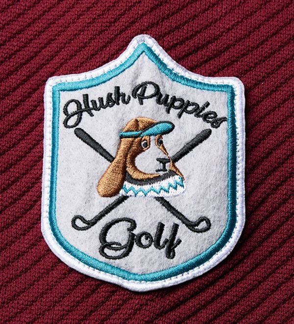 「＜ハッシュパピー・ゴルフ＞軽量ジャカードハーフジップセーター（メンズニット・セーター）」｜詳細画像