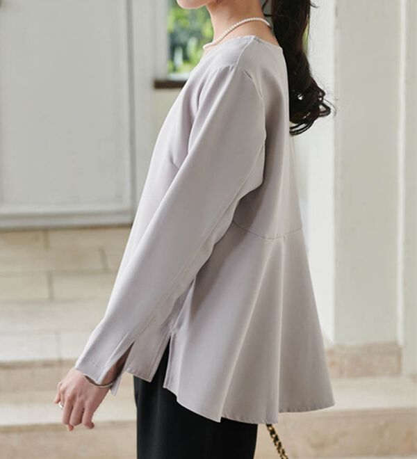 RANAN（ラナン）の「【選べるデザイン】楽してきれい見え！セットアップ（ブラウススーツ）」｜詳細画像