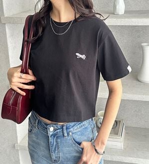 GeeRA（ジーラ）の「GeeRA別注【ＰＥＮＮＥＹＳ】接触冷感ショートＴシャツ（Tシャツ）」｜ブラック