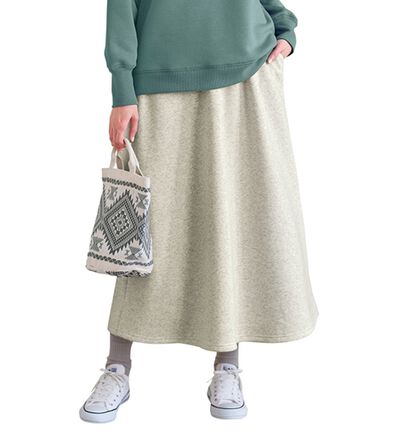 BELLUNA（ベルーナ）の「【毛玉になりにくい】あったかキレイ！大人のこだわりスカート（ロングスカート）」