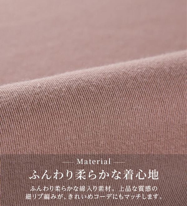 BELLUNA（ベルーナ）の「重ね着風フリル衿プルオーバー（カットソー）」｜詳細画像