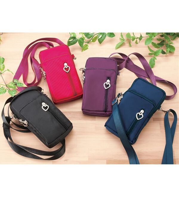 「はっ水加工の多機能携帯ポーチ（ポーチ）」｜詳細画像