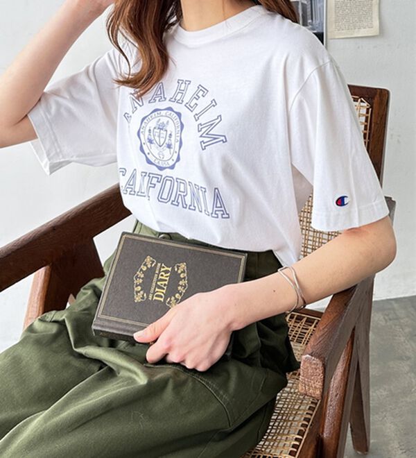 GeeRA（ジーラ）の「【ｃｈａｍｐｉｏｎ】ロゴＴシャツ（Tシャツ）」｜詳細画像