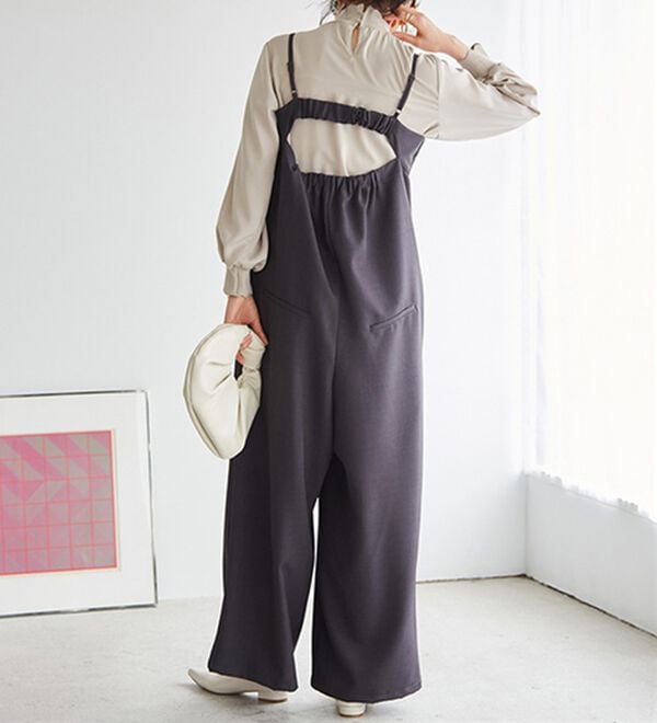 RANAN（ラナン）の「スカラップリブニット使いブラウス（ブラウス）」｜詳細画像