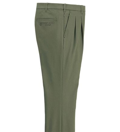 「＜コムルヴァン・オム＞＋８．９&deg;Ｃの素材ツータックチノパンツ（メンズチノパンツ）」