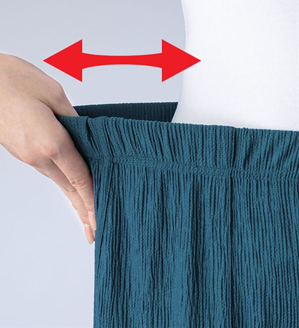 ルフラン（ルフラン）の「【３本組】抗菌防臭ラクちんイージーパンツ（その他パンツ）」｜詳細画像