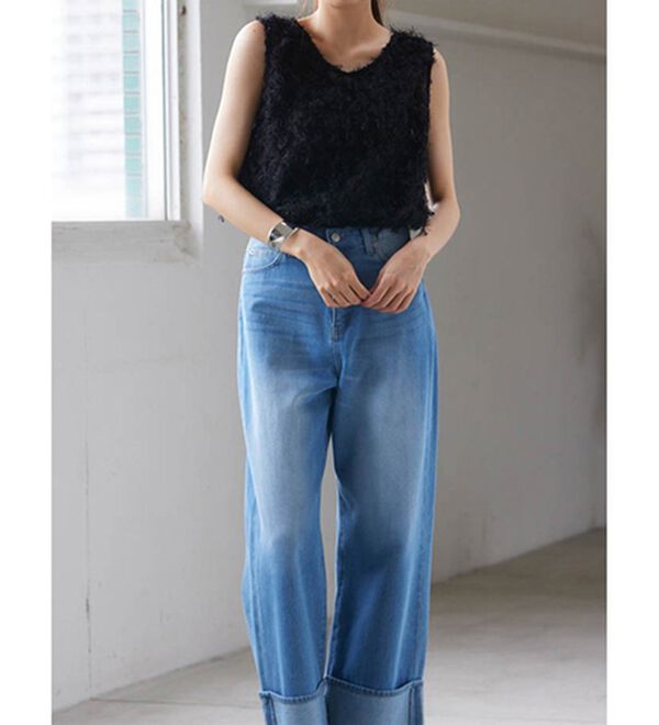 RANAN（ラナン）の「カットジャカードブラウス（ブラウス）」｜詳細画像