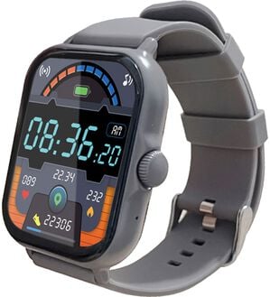 「スマホが無くても使えるスマートウォッチ（腕時計）」｜チャコール