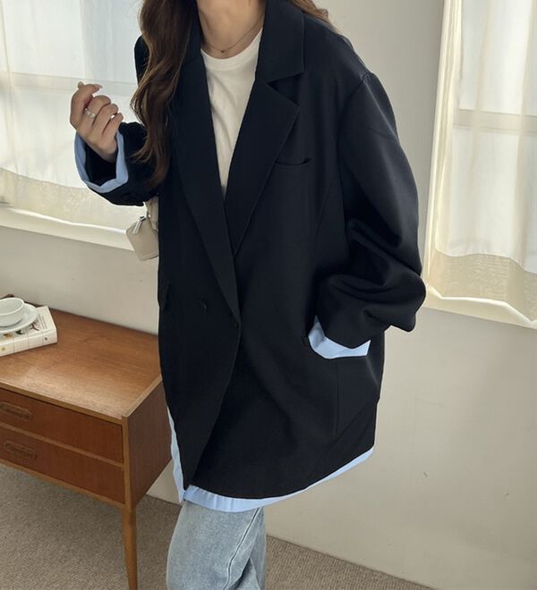 GeeRA（ジーラ）の「レイヤードデザインジャケット（その他ジャケット）」｜詳細画像