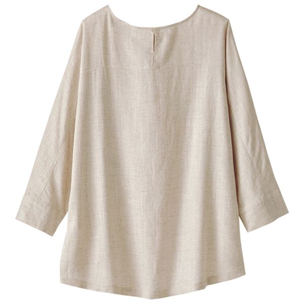 BELLUNA（ベルーナ）の「お野菜刺しゅうゆったりブラウス（ブラウス）」｜詳細画像