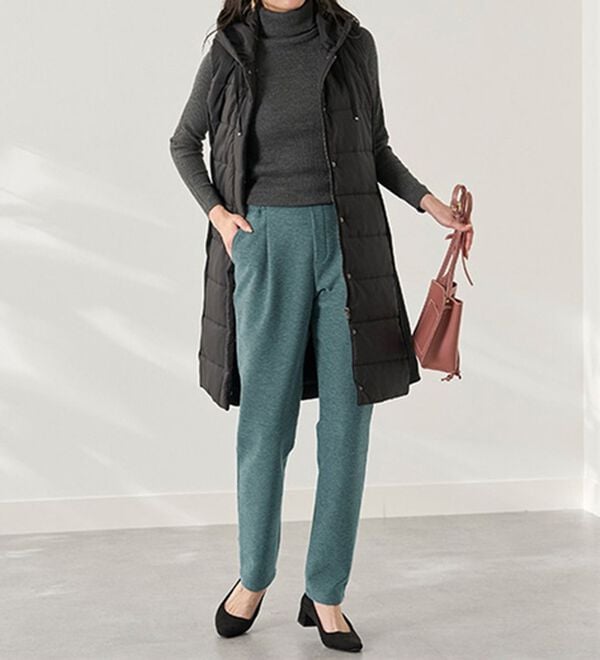 BELLUNA（ベルーナ）の「防風あったかボンディングパンツ（フルレングスパンツ）」｜詳細画像