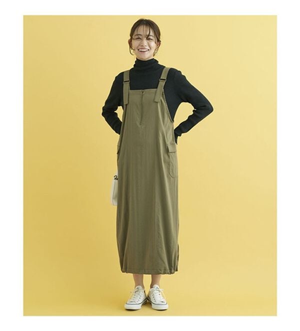 BELLUNA（ベルーナ）の「コクーンシルエットジャンパースカート（ジャンパースカート）」｜詳細画像