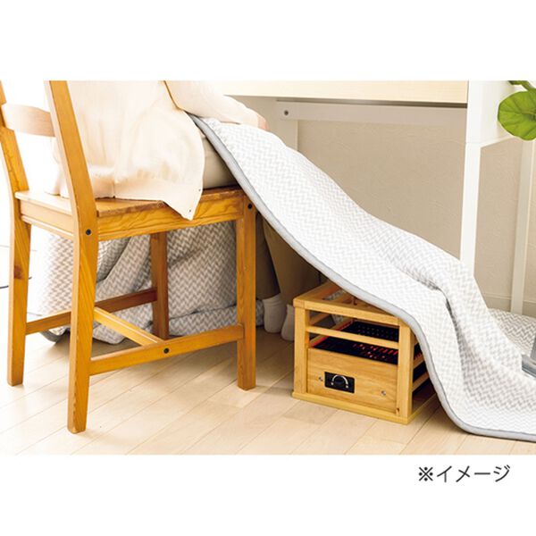 「天板付パーソナルこたつ（こたつテーブル）」｜詳細画像