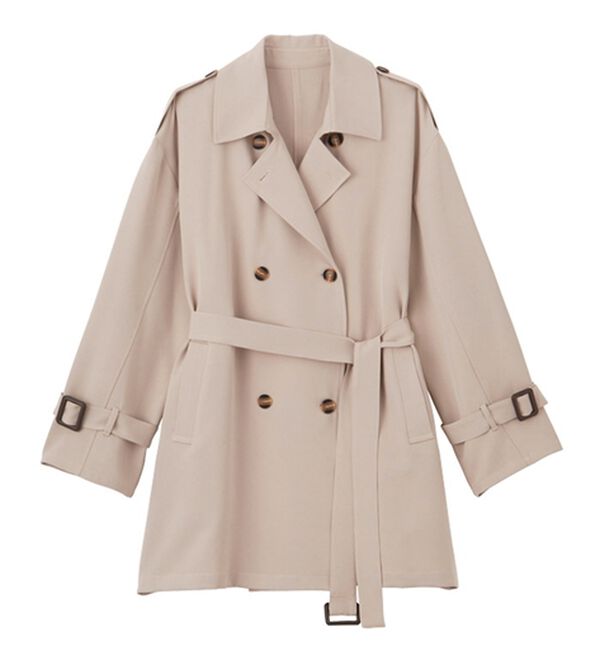 ミディ丈Aライントレンチコート - ベルーナ【公式】