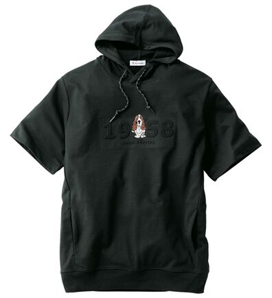 「＜ハッシュパピー＞ロゴパーカーＴシャツ（メンズパーカー）」