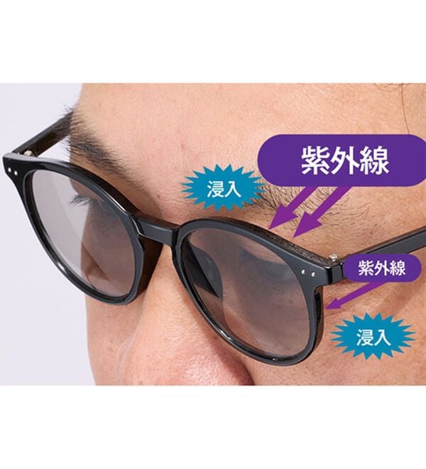 「森田さんの偏光レンズ採用オーバーグラス（メンズスポーツ用品）」｜詳細画像