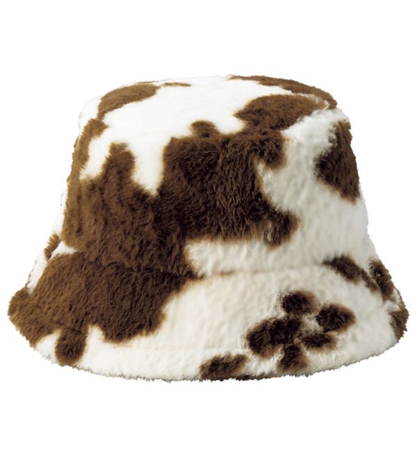 BELLUNA（ベルーナ）の「カウ柄バケットハット（帽子）」｜詳細画像