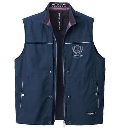 「＜ダンロップ・リファインド＞５０代からの手ぶらでお出かけベスト（メンズベスト）」