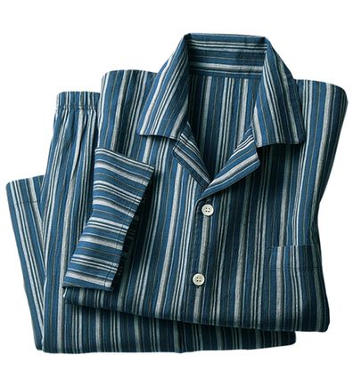 「綿１００％楊柳パジャマ（メンズルームウェア）」