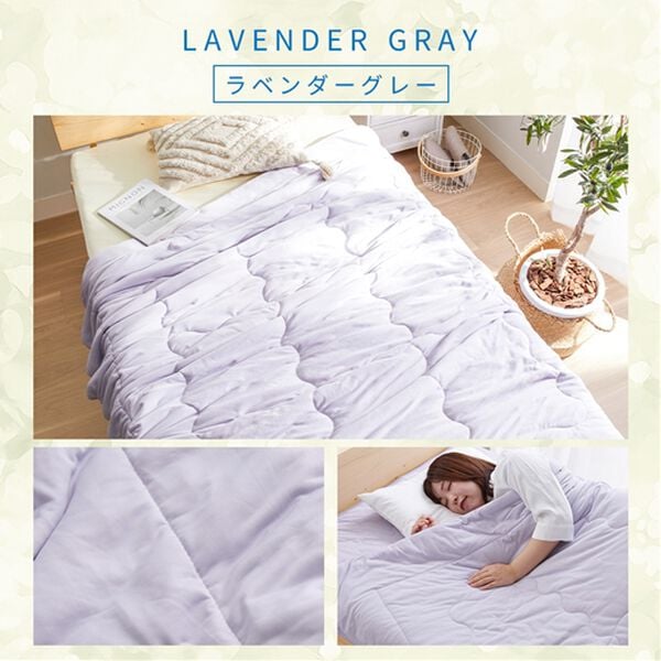 iellio（イエリオ）の「ひんやりッチ　リバーシブル冷感とろける肌掛布団＜ブランケット・夏用掛布団＞（掛布団）」｜詳細画像