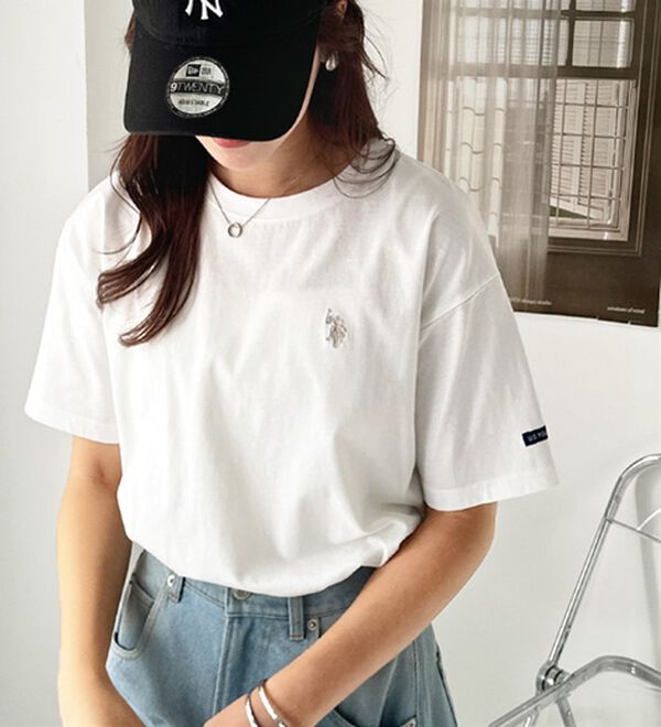 GeeRA（ジーラ）の「【Ｕ．Ｓ．　ＰＯＬＯ　ＡＳＳＮ．】カラーTシャツ（Tシャツ）」｜詳細画像