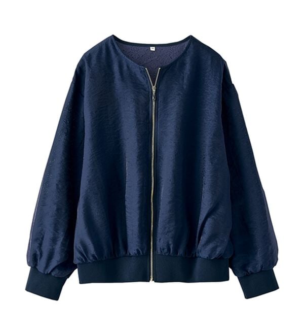 BELLUNA（ベルーナ）の「上品レース使いシアーブルゾン（ブルゾン）」｜詳細画像